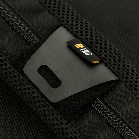 M‑Tac Skulderremspude 40 mm Elite i slitstarkt Cordura med 3D-mesh för komfort och ventilation, optimal för väskor och ryggsäckar.