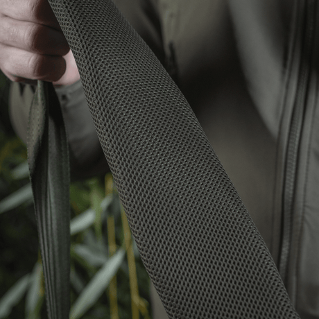 M-Tac axelremspad 50 mm Elite i Cordura med 3D-mesh för tryckavlastning och komfort.