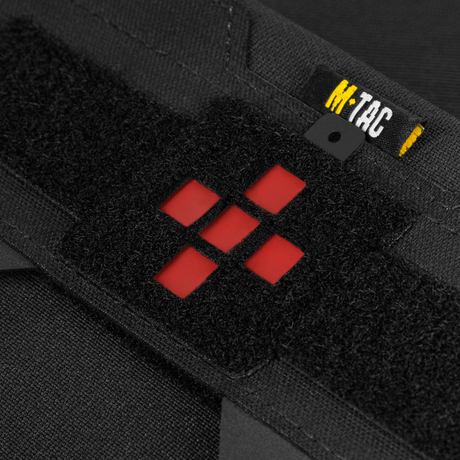 M-Tac Horizontal Medical Pouch Elite med kraftig velcro och hållbart Cordura-material för första hjälpsutrustning i fält.