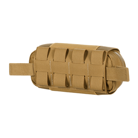 M-Tac Horizontal Medical Pouch Elite i Cordura-material med YKK AquaGuard-dragkedja och taske-organizer för IFAK.
