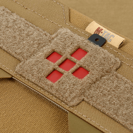 M-Tac Horizontal Medical Pouch Elite i Cordura 500D med YKK AquaGuard-dragkedja och inre organizer för IFAK.