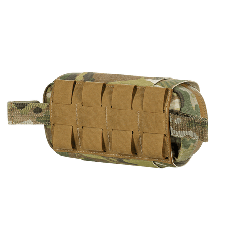 M-Tac Horizontal Medical Pouch Elite i camouflagedesign med Cordura 500D och YKK AquaGuard-dragkedja.