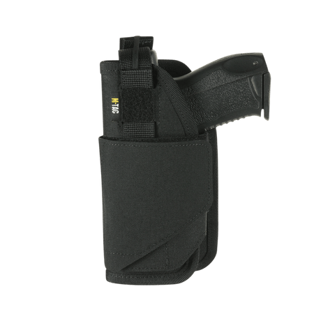 M-Tac universal taktiskt hölster Elite Vänster i laminerad Cordura 500D med justerbar passform och NIJ-certifiering, galleri position 1.