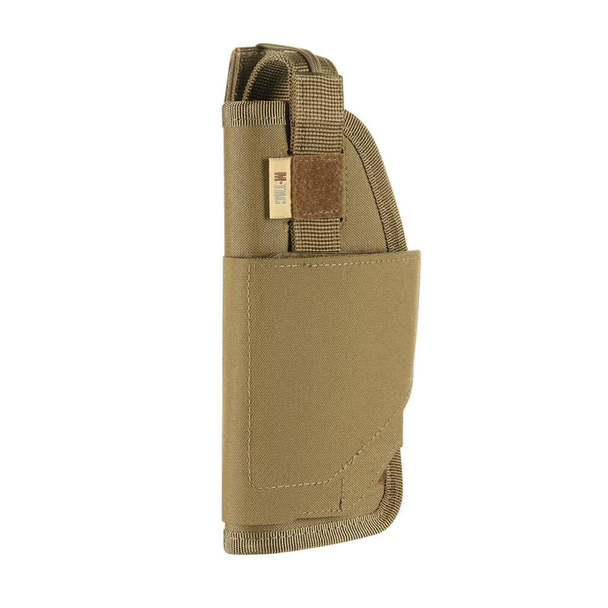 M-Tac Universal Taktisk Hylster Elite Venstre i Cordura 500D, justerbar og kompatibel med Glock 17, MOLLE-monterbar. Taktisk hylster.