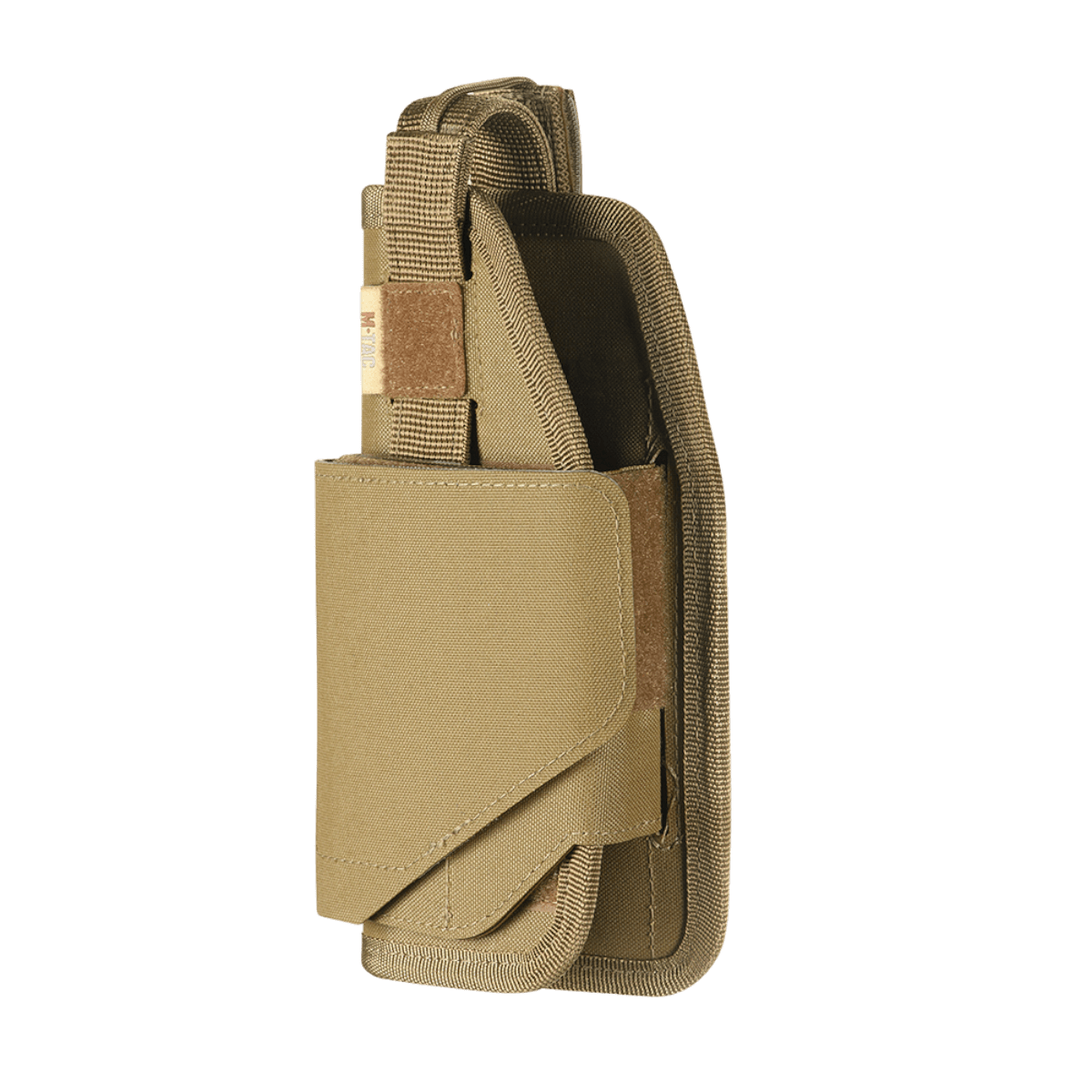 M-Tac Universal Taktisk Hylster Elite Venstre i lamineret Cordura 500D, justerbar strop, MOLLE interface