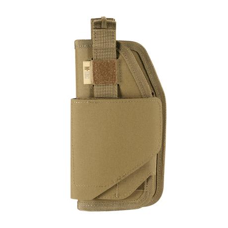 M-Tac universal taktiskt hölster Elite Vänster i laminerad Cordura 500D med justerbar storlek och NIJ-certifiering, galleri position 1.
