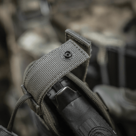 M-Tac universal taktiskt hölster Elite Vänster i laminerad Cordura 500D med justerbar storlek och NIJ-certifiering, galleri position 1.