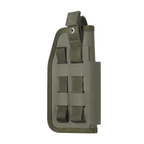M-Tac universal taktiskt hölster Elite Vänster i laminerad Cordura 500D med justerbar storlek, NIJ-certifiering, galleri position 1.