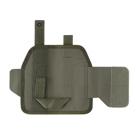 M-Tac universal taktiskt hölster Elite Vänster i laminerad Cordura 500D med NIJ-certifiering, justerbar storlek, galleri position 1.