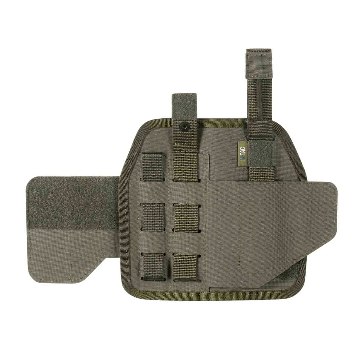 M-Tac Universal Taktisk Hylster Elite Venstre i laminat Cordura 500D, justerbar, MOLLE-interface, passer til Glock 17 og flere.