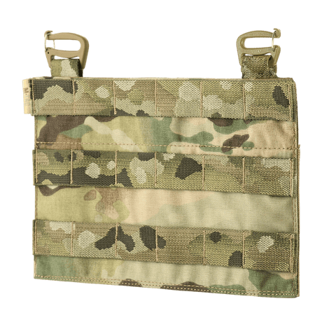 M‑Tac Front Panel för Cuirass QRS i camouflage, lätt och kompakt design med MOLLE-system, idealisk för militärt bruk.