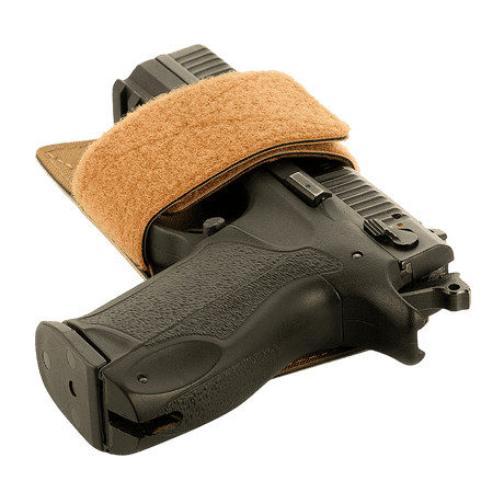 M-Tac Hylster-Insert Light för dold bäring med justerbar velcrorem för snabb åtkomst till pistoler i taktiska väskor.