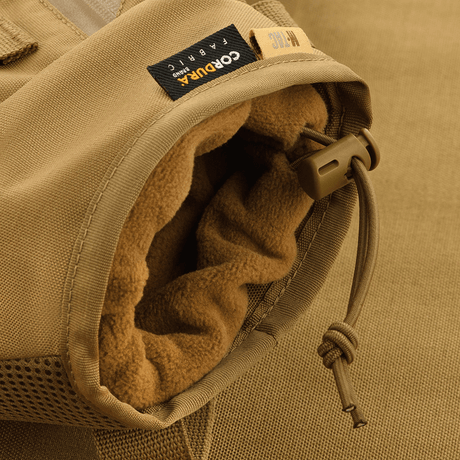 M-Tac Taktisk Handvärmare Elite i slitstarkt Cordura 500D med fleecefoder och G-Loft isolering för värme och komfort i kallt väder.