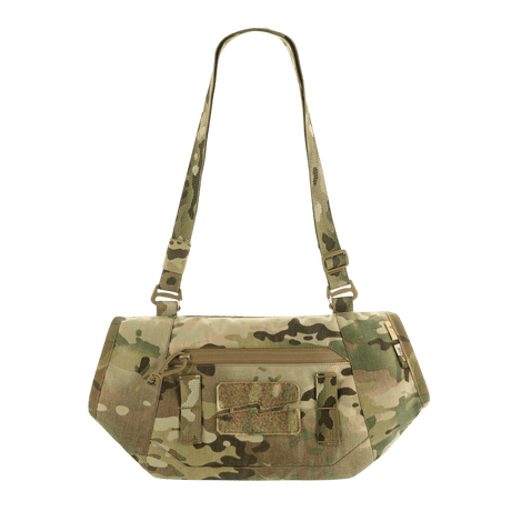 M-Tac Taktisk Handvärmare Elite med camouflage-design, tillverkad av slitstarkt Cordura 500D och fodrad med mjuk Polartec fleece, för handvärme.