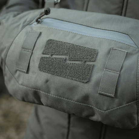 M-Tac Taktisk Handvärmare Elite i slitstarkt Cordura 500D, perfekt för att hålla händerna varma i kallt väder med Polartec-fleecefoder och G-Loft-isolering