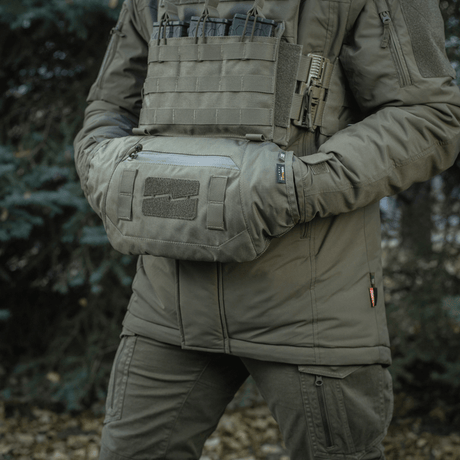 M-Tac Taktisk Handvärmare Elite - slitstarkt Cordura 500D med fleecefoder, isolerad med G-Loft för värme och komfort i kallt väder. Militär design