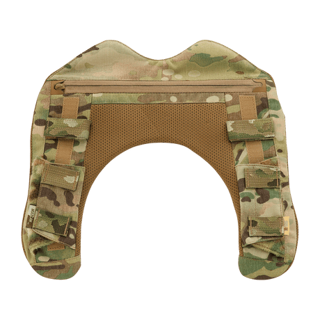 M-Tac axelkudde till Plate Carrier Cuirass QRS i slitstark Cordura med 3D-meshpaneler och specialremmar för bekväm bärning.