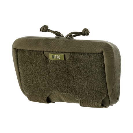 M-Tac Admin Pung Elite i slitstark Cordura 500D med AquaGuard-dragkedja, idealisk för förvaring av dokument, mobil och småsaker.