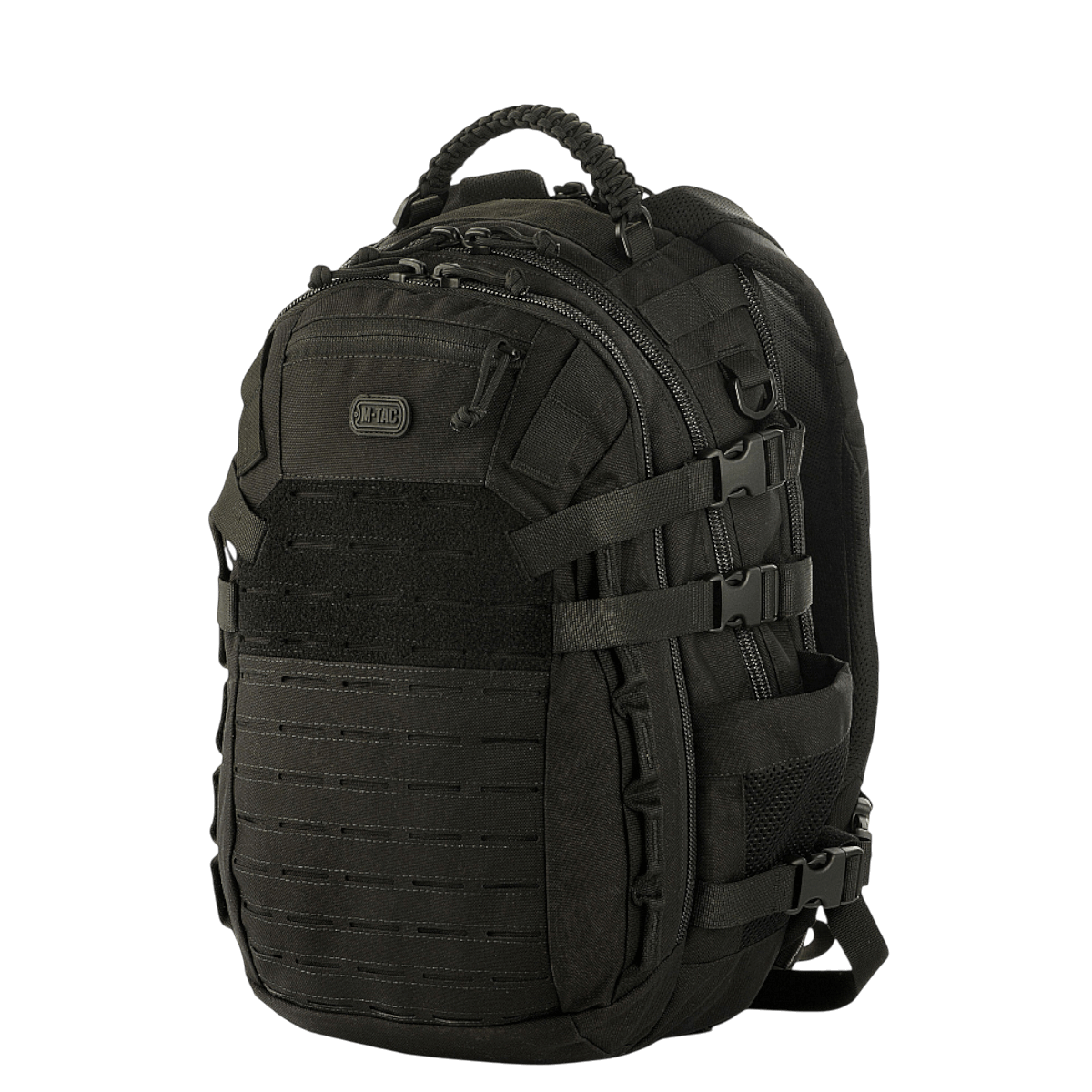 M-Tac Mission Pack Elite ergonomisk rygsæk med MOLLE LASER CUT-system i slidstærkt Cordura 1000D materiale til lang holdbarhed