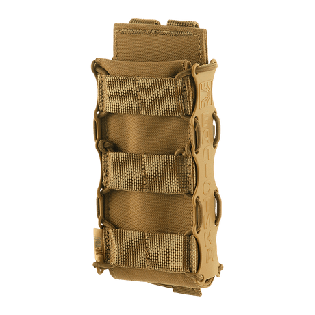 M-Tac Mag Pouch Kolchan för AK/AR i Cordura 1000D med MOLLE-montering, kompatibel med AK- och AR-magasin, brun färg.