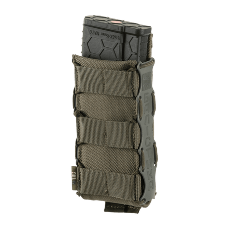 M‑Tac Mag Pouch Kolchan för AK/AR, utvecklad med Balistyka, visar magasinet i taktiskt Cordura 1000D-material med MOLLE-montering.