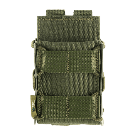 M-Tac magasinficka Kolchan för AK/AR Mini i slitstark Cordura 1000D med NIJ-certifiering, designad för säker magasinförvaring, galleri position 1.