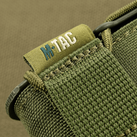 M-Tac magasinficka Kolchan för AK/AR Mini i slitstark Cordura 1000D med NIJ-certifiering, detaljerad närbild, galleri position 1.