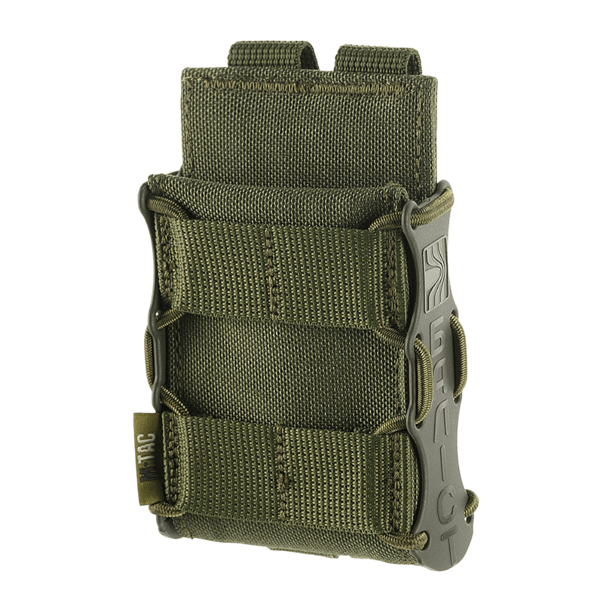 M-Tac Mag Lomme Kolchan til AK/AR Mini i slidstærk Cordura 1000D med MOLLE-system til sikkert magasinopbevaring.
