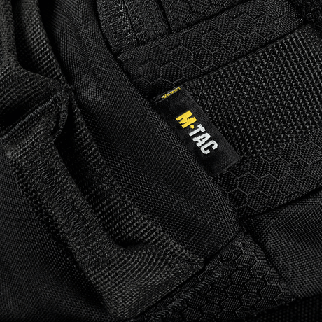 Närbild av M‑Tac Bältesväska Elite Hex i Cordura-material med M-Tac-logga.