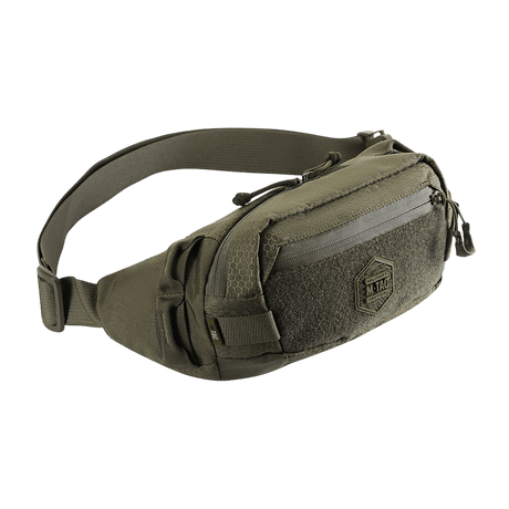 M‑Tac Bältesväska Elite Hex i Cordura med YKK-dragkedjor, idealisk för vardagsbruk eller taktisk utrustning, stilrent och kompakt design.