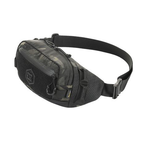 M‑Tac bältesväska Elite Hex i Cordura, stilfull och funktionell, perfekt för vardagligt eller taktiskt bruk, med YKK-dragkedjor och Woojin-spännen.