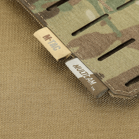 M-Tac frontpanel till Plate Carrier Cuirass QRS XL i Cordura 500D med kamouflage och NIJ-certifiering, visad i galleri 1