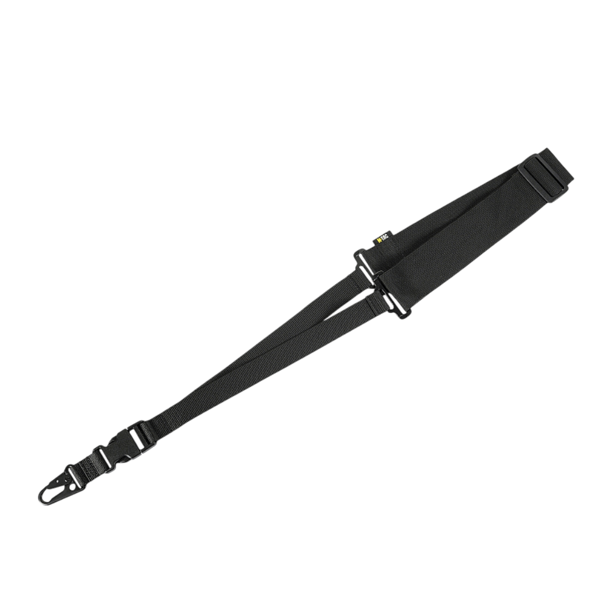 M-Tac Våbenbælte Single Point fremstillet af Texcel-rem, justerbare længder, quick-drop system, kvalitets lavet til geværehåndtering.