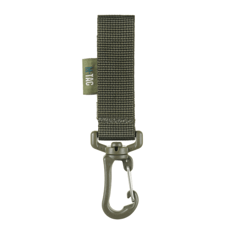 M-Tac Karabinhage Tilbehør til outdoor brug med MOLLE-system og justerbar Velcro-rem, militærgrøn farve