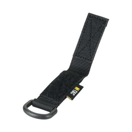 M-Tac fäste med D-ring, taktiskt MOLLE-fäste för montering, säker upphängning av utrustning med Velcro.
