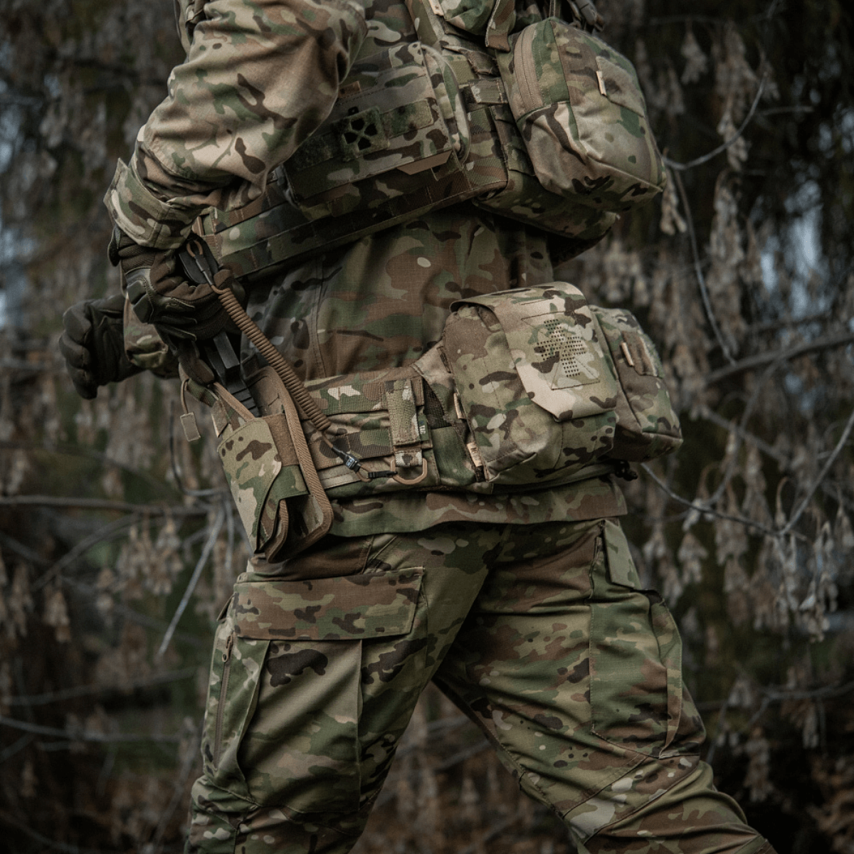 M-Tac fäste med D-ring