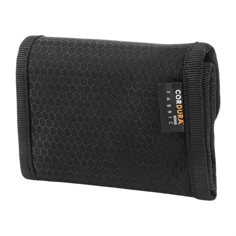M-Tac Pung Elite Gen.II Hex plånbok i slitstarkt Cordura Hex 1000D-material, svart design, perfekta förvaringsmöjligheter.