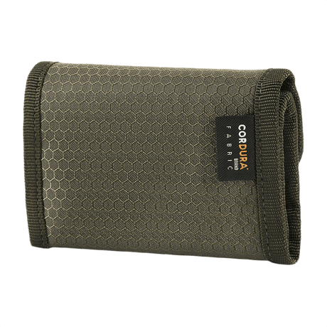 M‑Tac Pung Elite Gen.II Hex - robust och kompakt plånbok i Cordura Hex 1000D med YKK-dragkedja, perfekt för kontanter och kort.