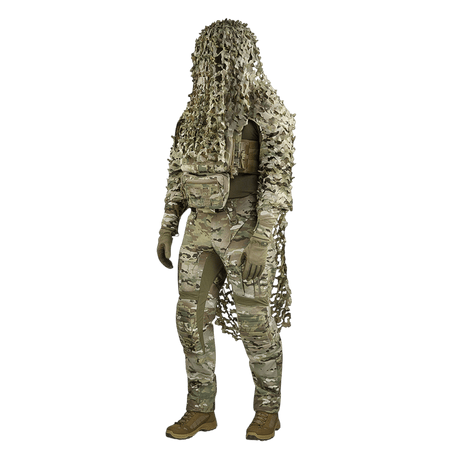 M-Tac Alder Camouflage Suit til ujævnt terræn, designet til snigskytter med camouflagemønster og funktionelt materiale, galleri position 1.