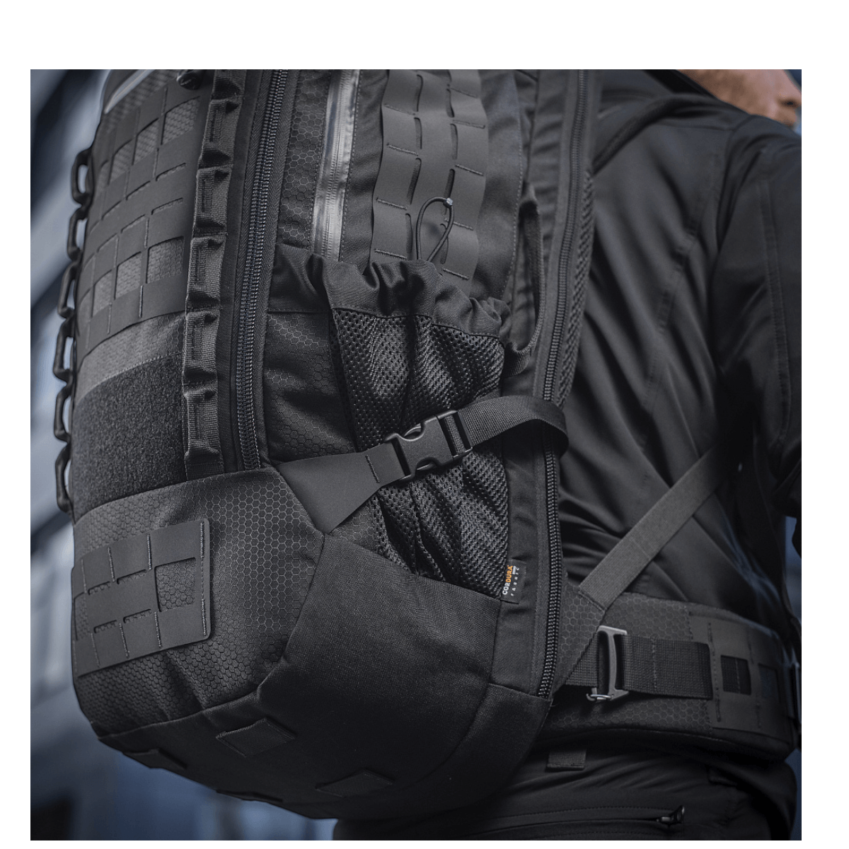 M-Tac Rygsæk Large Elite Hex Gen. IV, ergonomisk designet stor rygsæk til våbentransport, holdbar Cordura 500D materiale