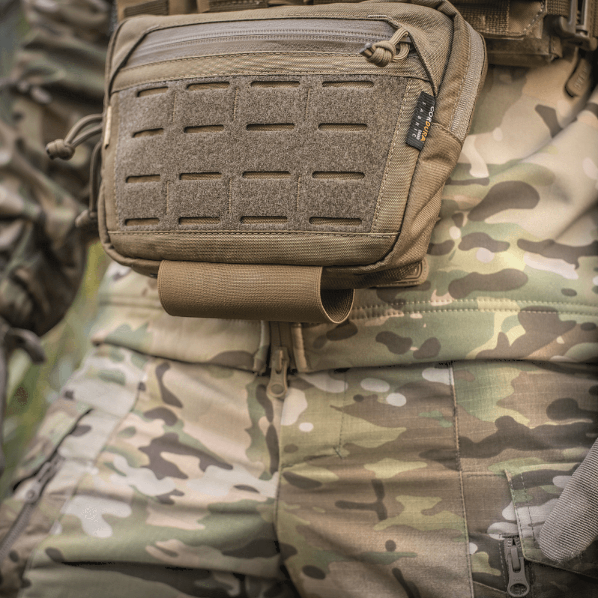 M-Tac Lomme til Tilbehør Lower Large Elite, robust og holdbar Cordura 500D taske med YKK lynlåse, praktisk til personligt udstyr.