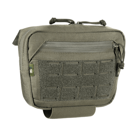 M-Tac Lomme til Tilbehør Lower Large Elite Plate Carrier i slidstærkt Cordura 500D materiale, NIJ-certificeret, vist i galleri position 1, olive grøn.
