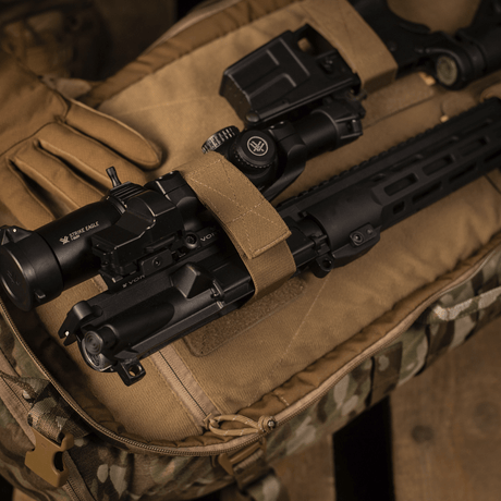 M‑Tac Insatser för ryggsäck (3 st) med justerbara insatser för AR‑15 och AK-karbiner, fästa med Velcro på kamouflagemönster.