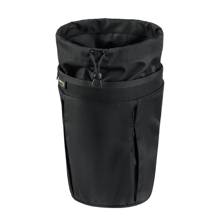 Svart M‑Tac magasinpåse Dump Pouch Lite Elite med quick-pull-lås och MOLLE-montering, tillverkad av Cordura 500D.