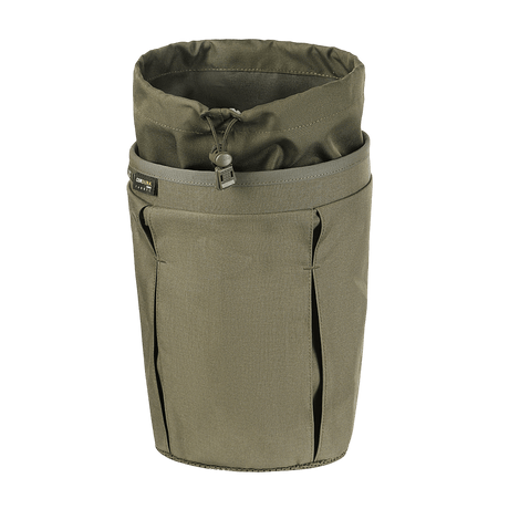 M‑Tac magasinsäck Dump Pouch Lite Elite i slitstarkt Cordura 500D med snabböppningssystem och MOLLE-montering, dränerad för ventilation.