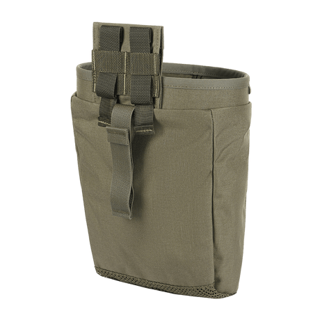 M‑Tac magasinsäck Dump Pouch Lite Elite i slitstarkt Cordura 500D med snabböppningssystem och MOLLE-montering, sedd från sidan.