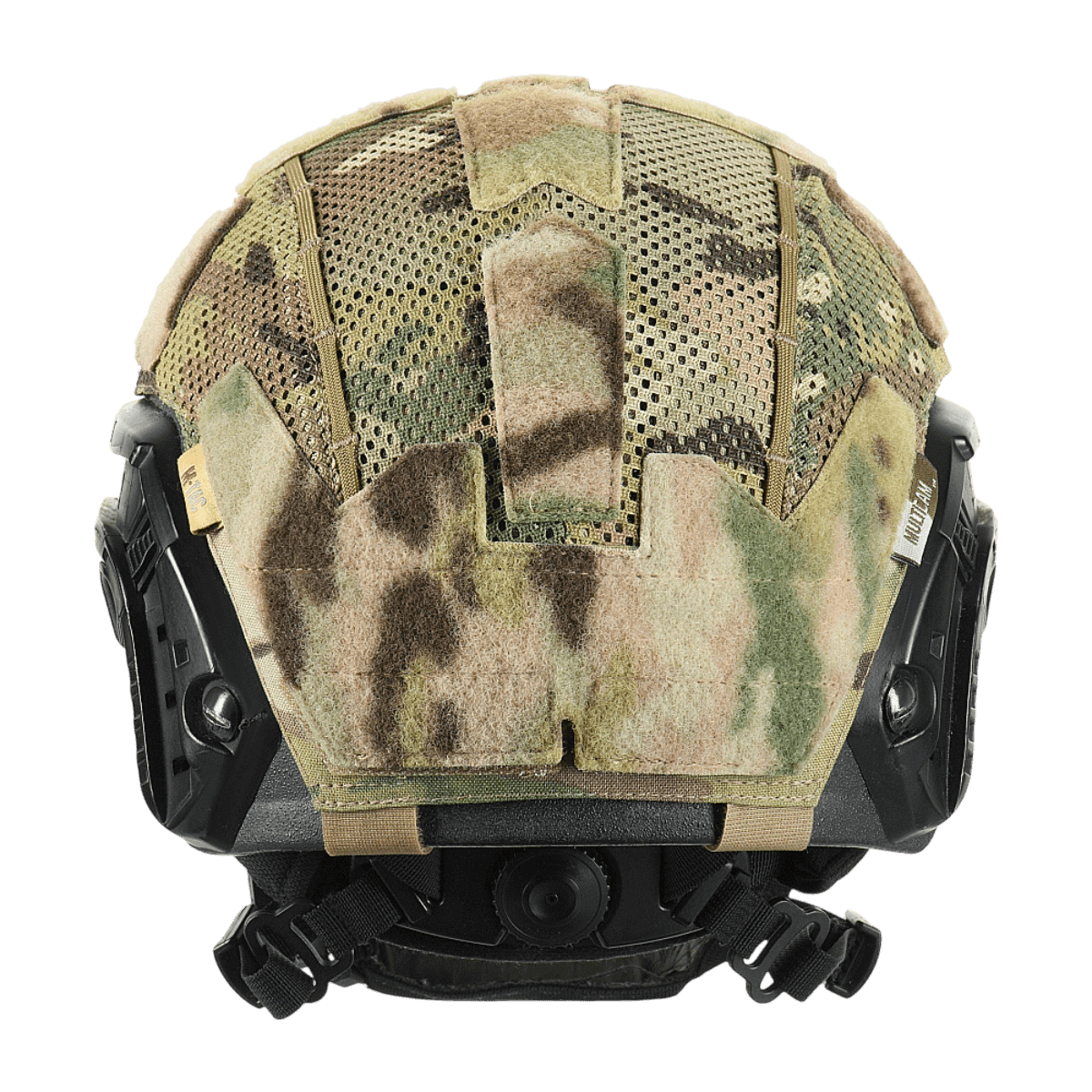 M‑Tac Hjelmcover Shroud Elite til TOR-D hjelme med MULTICAM camouflage, Cordura 500D, inkl. velcro-paneler og kamuflagestropper