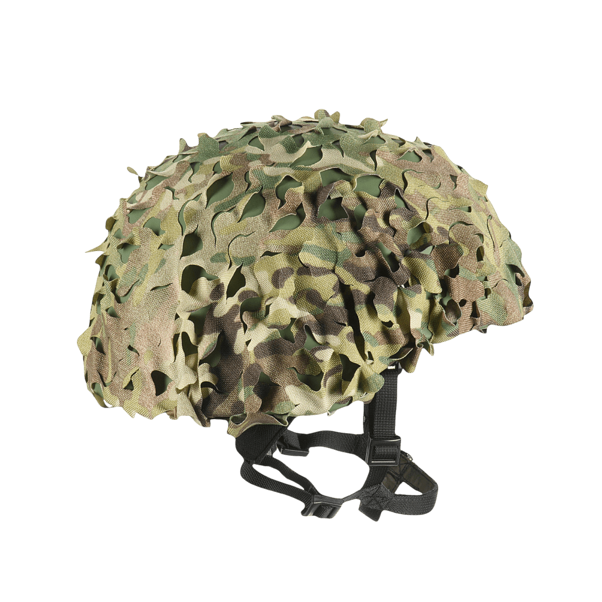 M‑Tac Vilha Hjelmdæksel Elite i MULTICAM-camouflage til FAST hjelme, beskytter mod snavs og slid, lavet af Cordura 500D.