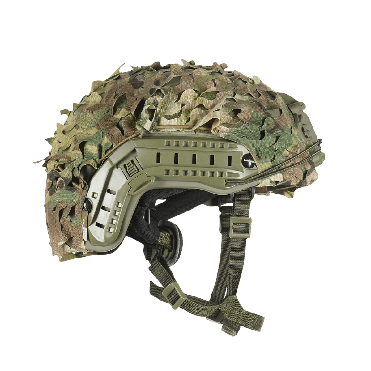 M‑Tac Vilha Hjelmdække FAST camouflage cover for FAST helmets, featuring durable Cordura 500D and Multicam design.