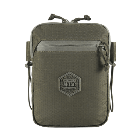 M‑Tac Pocket Bag Elite HEX, kompakt taske med slidstærkt materiale og YKK lynlåse, perfekt til EDC-udstyr og daglig brug.